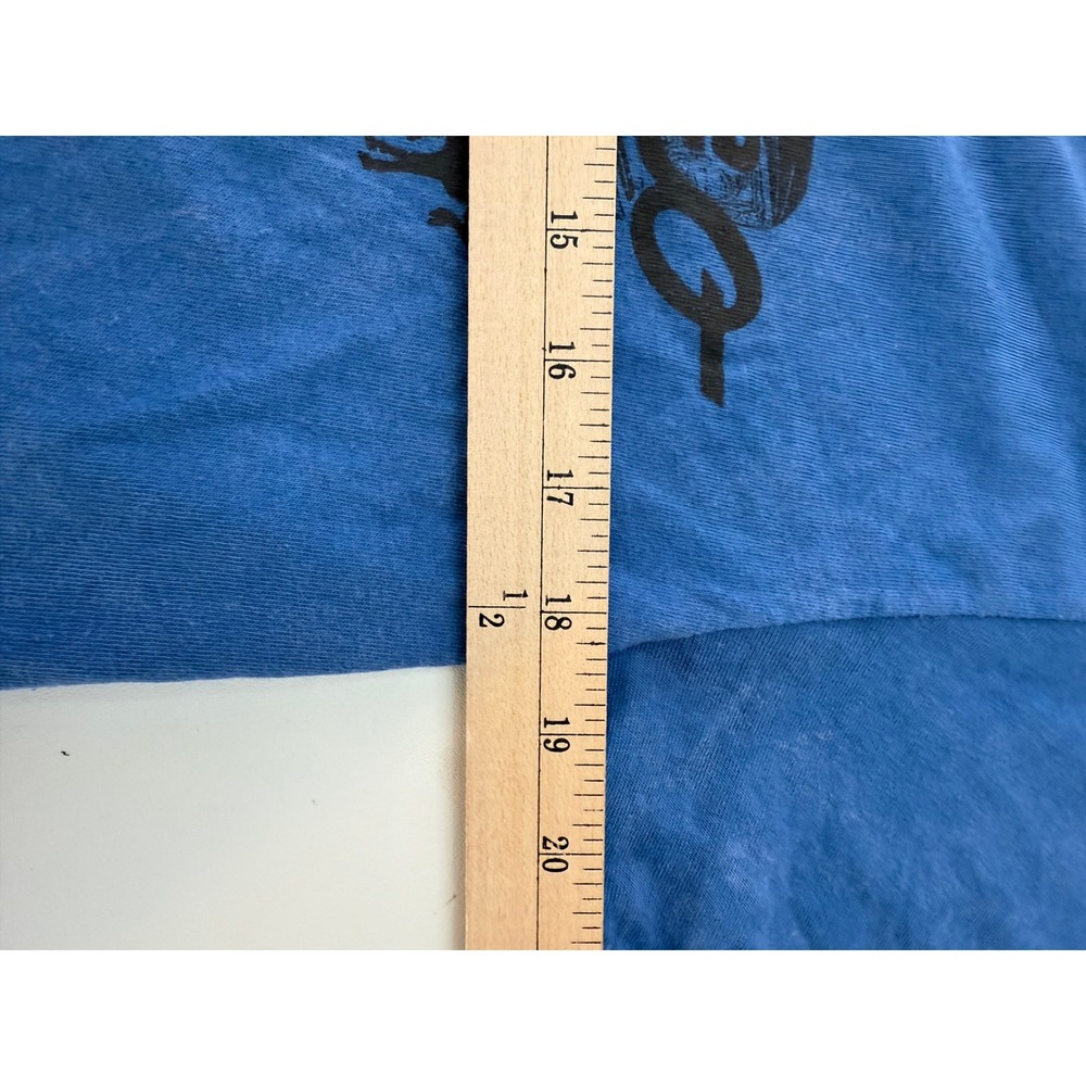 Ford Bronco A Rare Breed Graphic T-Shirt Blue Cotton Short Sleeve Crop Top M - Picture 4 of 8